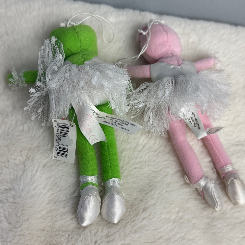 RUSS Berrie At The Ballet Bettina Plush Frog Rare TuTu - Picture 5 of 7